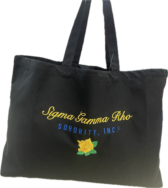 SGRho Cotton Canvas Jumbo Tote