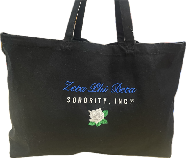 Zeta Cotton Canvas Jumbo Tote