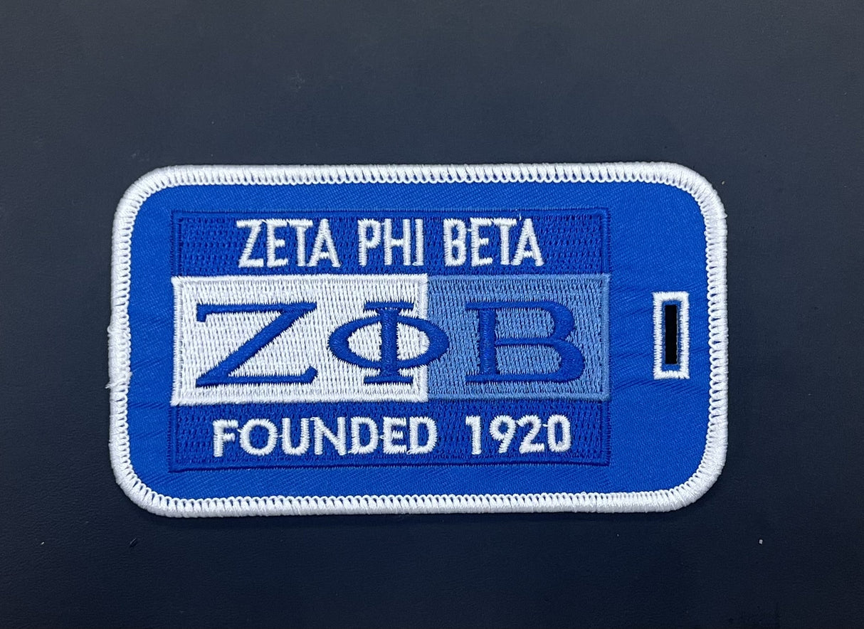 Zeta Founded Luggage Tag