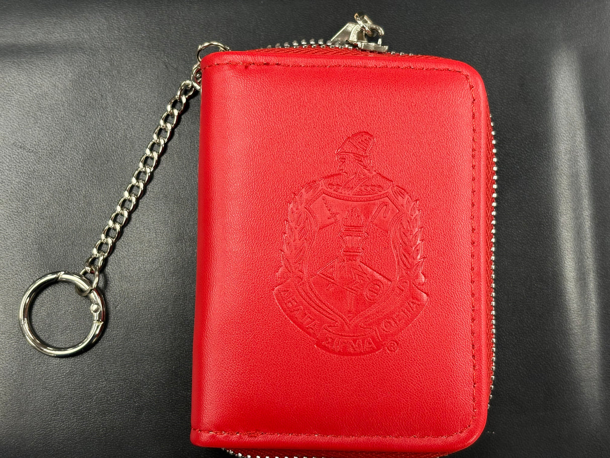 Delta Crest Keychain Wallet