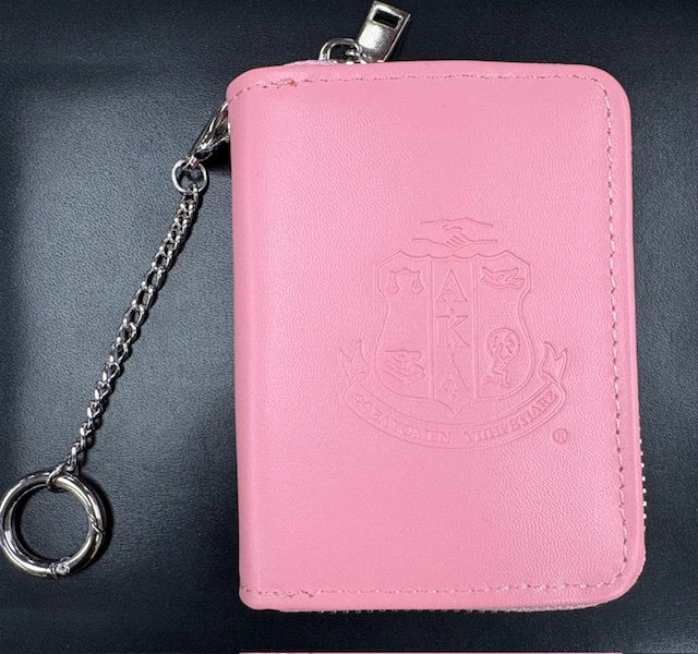 Aka Crest Keychain Wallet