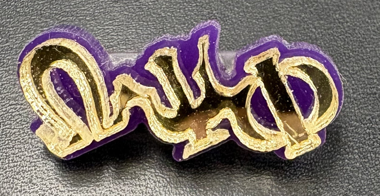 Omega Small Mirror Greek Pin