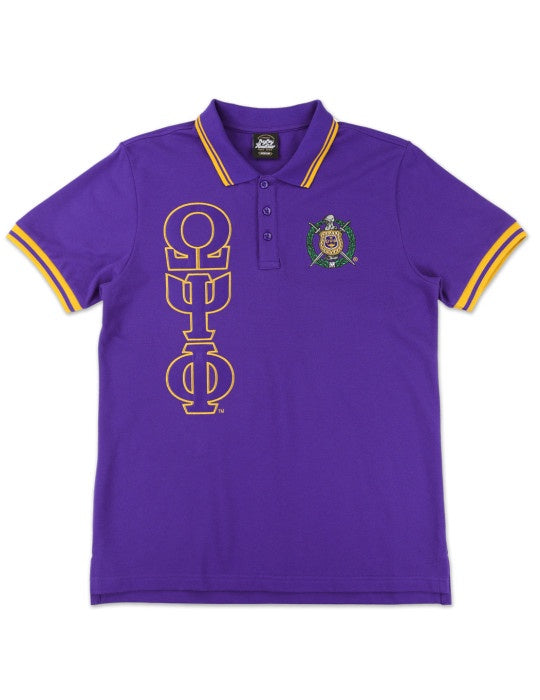 Omega Letter Crest Polo