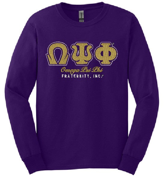 Omega Outline Script Tee