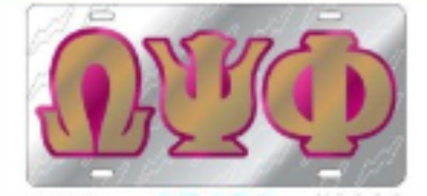 Omega Silver Symbol Back Auto Tag