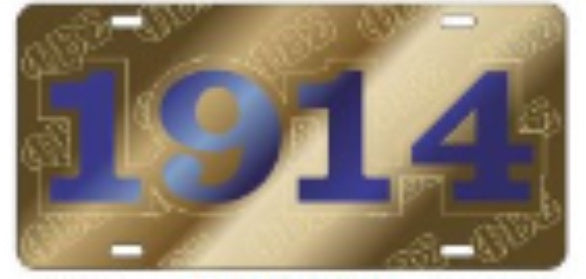 Sigma Gold Founder Back Auto Tag