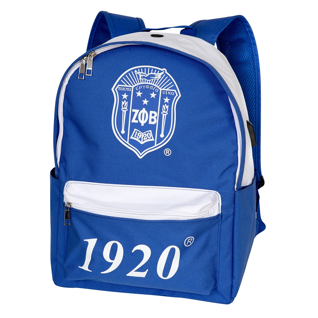 Zeta USB Port Backpack