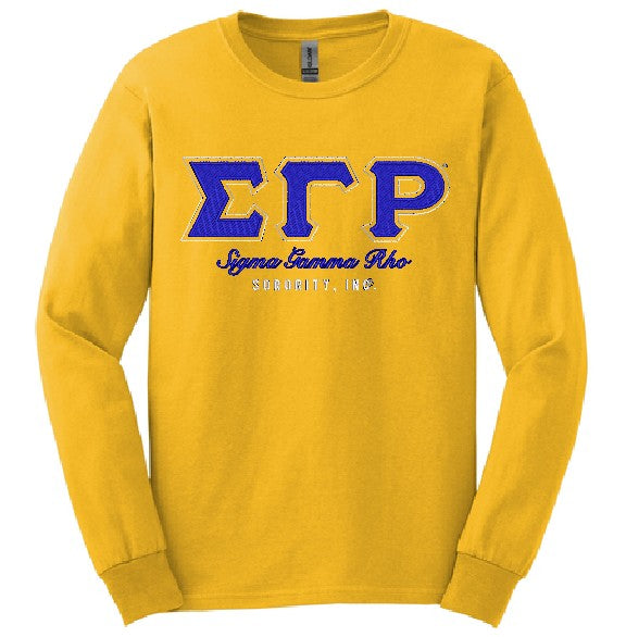 SGRho Outline Script Tee