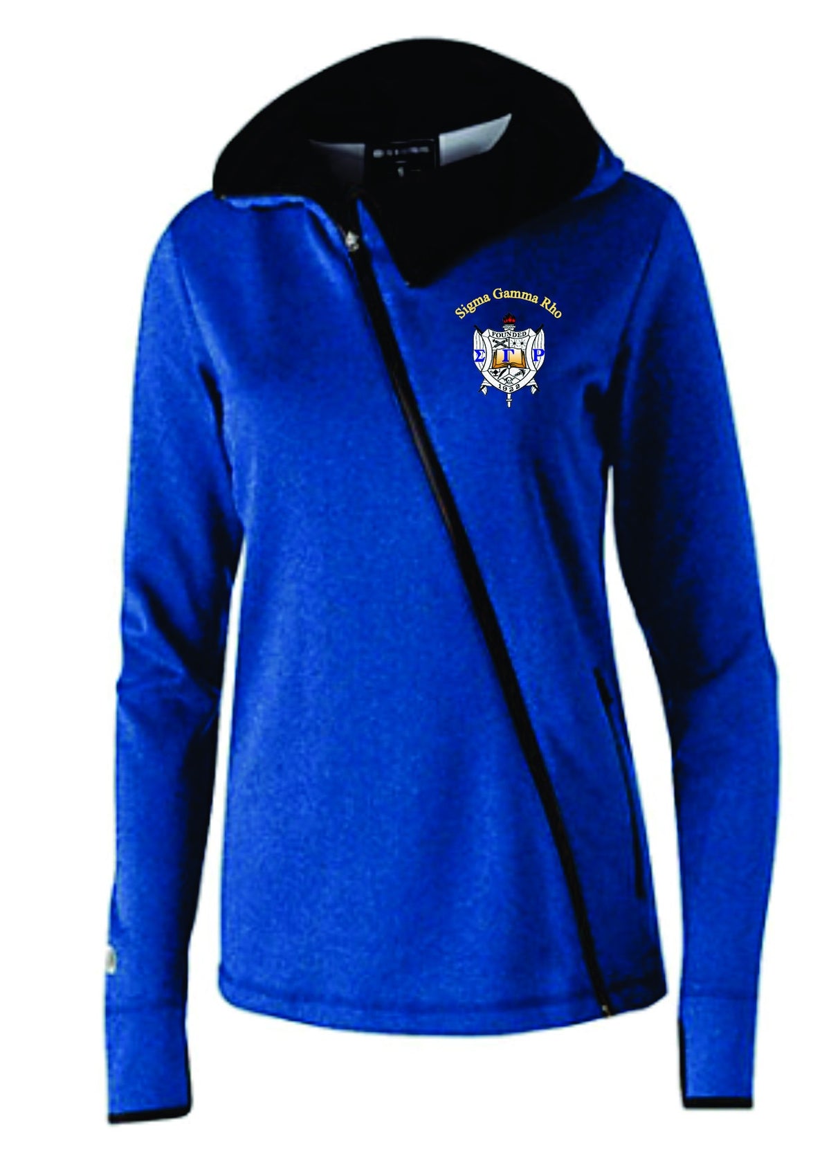 SGRho Angled Zipper Jacket
