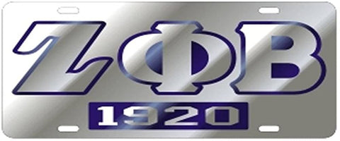 Zeta Silver Founding Mirror Insert Tag