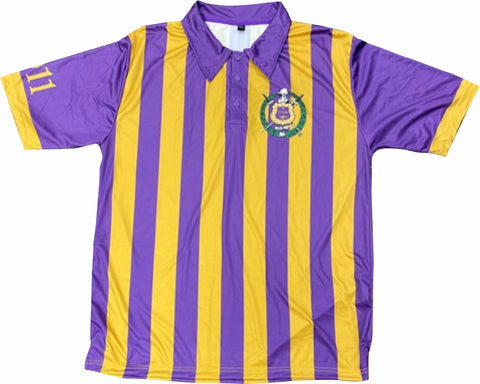 Omega Striped Polo