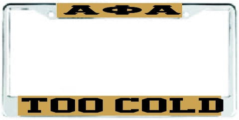 Alpha Too Cold Auto Frame Gold/Black