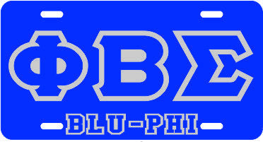 Sigma PBS BLU-Phi Auto Plate Royal/Royal/Silver