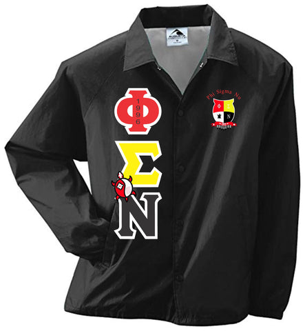 Phi Sigma Nu Crossing Jacket w/ Turtle