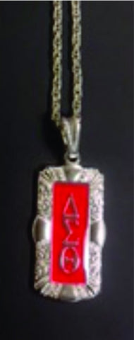 Delta Sigma Theta Greek Sorority Necklace