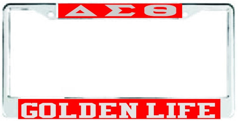 Delta Sigma Theta Greek Sorority License Frame