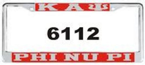 Kappa PNP KAP Auto Frame Red/Silver
