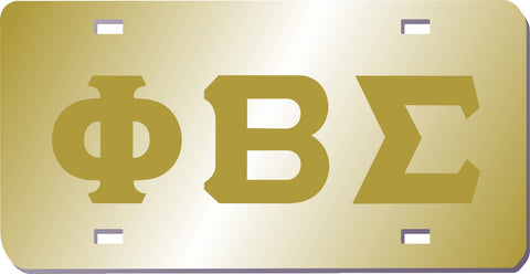 Sigma Gold Satin Mirror Auto Tag