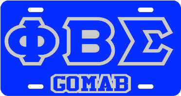Sigma PBS GOMAB Auto Plate Royal/Royal/Silver
