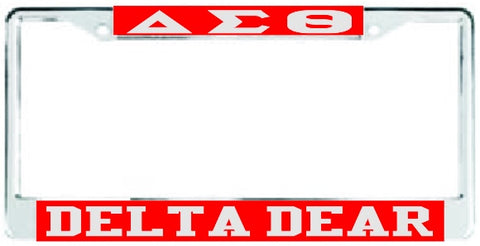 Delta Dear Auto Frame Red/Silver