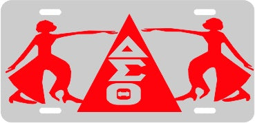 Delta Sigma Theta Greek Sorority Auto Tag