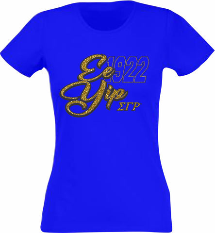 SGRho Printed Glitter Call Tee