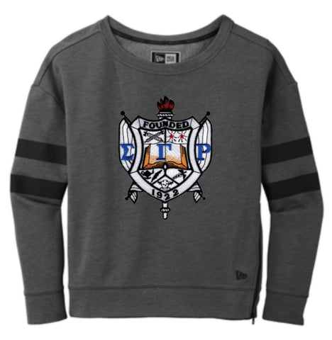 SGRho Crest Varsity Crewneck