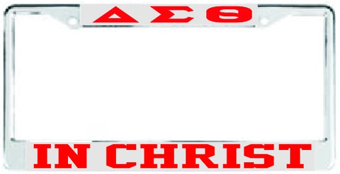 Delta Sigma Theta Greek Sorority License Frame