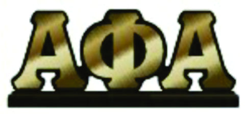 Alpha Wood Letters