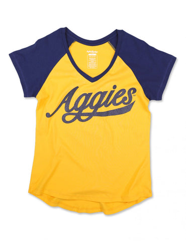 NC A&T V-neck Tee