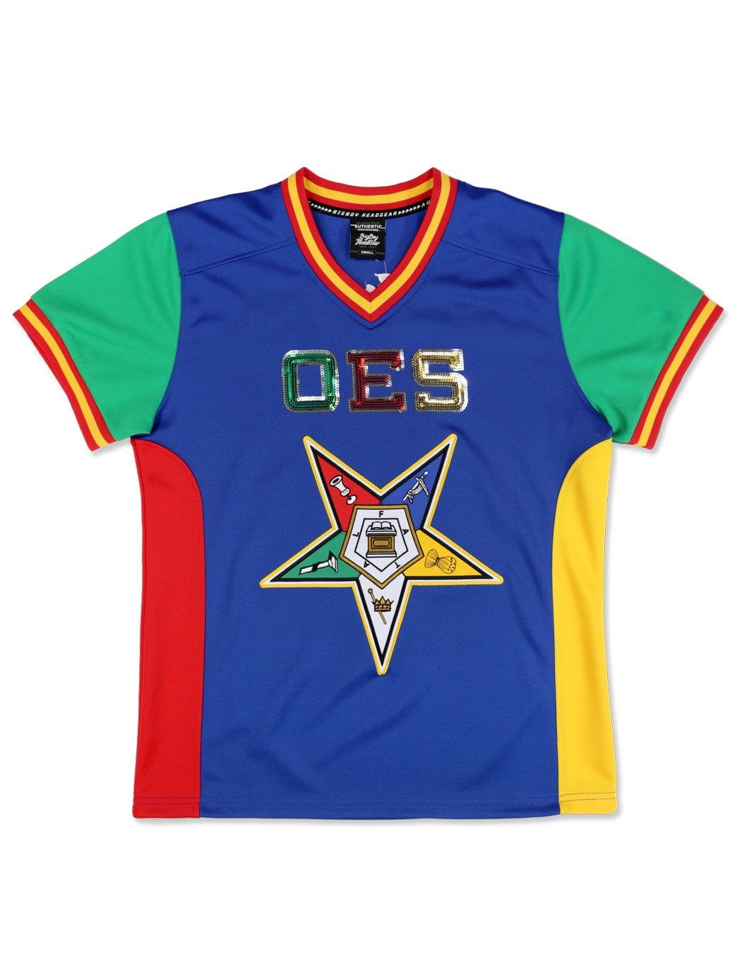 OES Embroidered Football Jersey