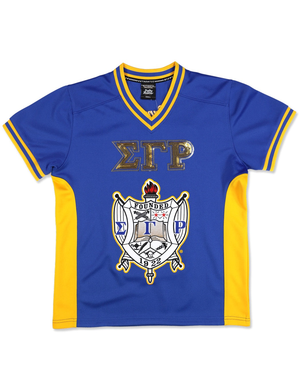 SGRho Embroidered Football Jersey
