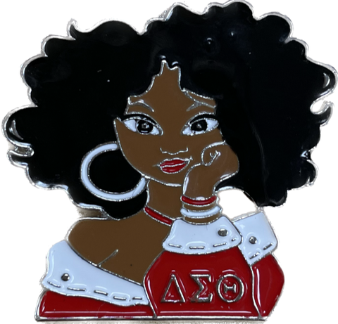 Delta Sigma Theta Greek Sorority Lapel Pin