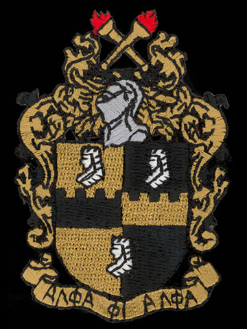 Alpha Crest Patch 2 7/8 Inch