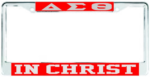 Delta Sigma Theta Greek Sorority License Frame