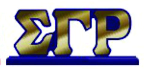 SGRho Desktop Letters with Color Base