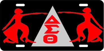 Delta Sigma Theta Greek Sorority Auto Tag
