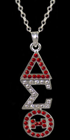 Delta Sigma Theta Greek Sorority Necklace