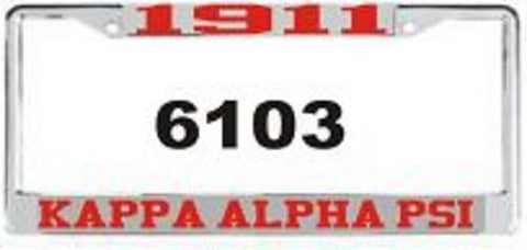 Kappa 1911 Auto Frame Silver/Red