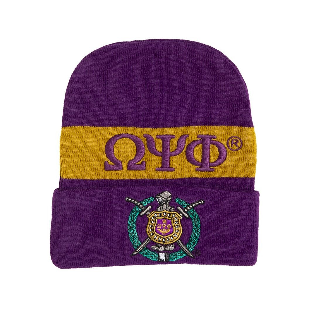 Omega Embroidered Beanie