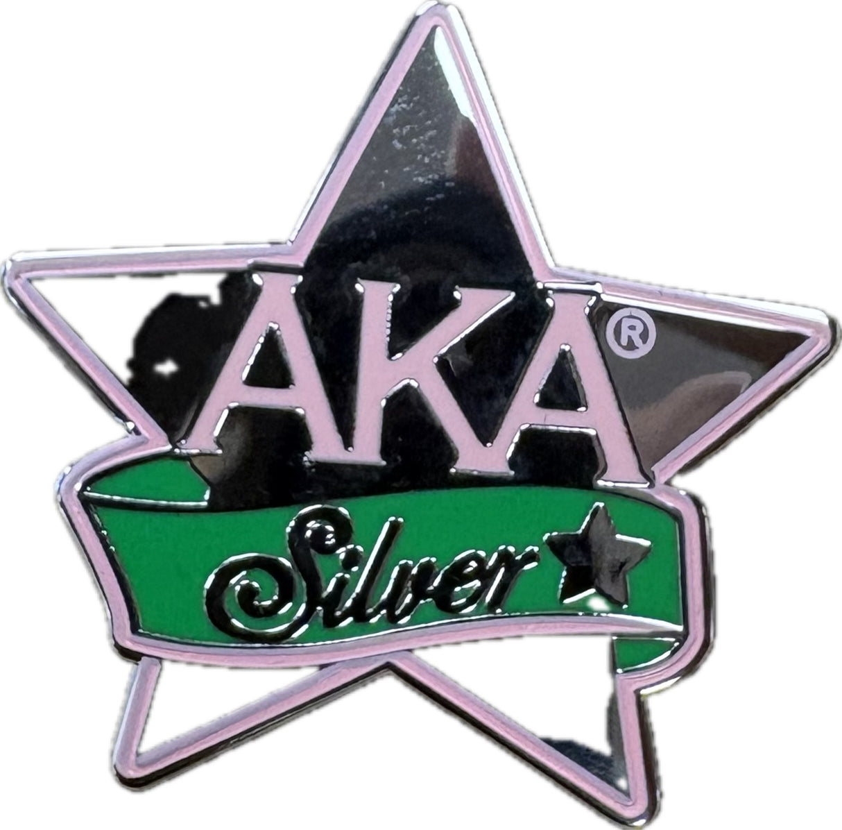 Silver Star Lapel Pin