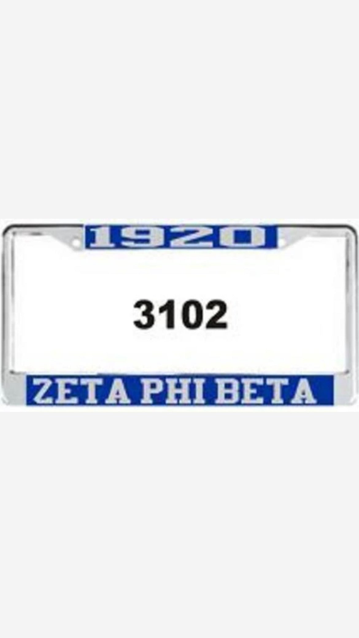 Zeta 1920 Auto Frame Royal/Silver