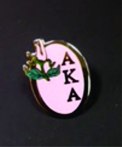 AKA Flower Lapel Pin