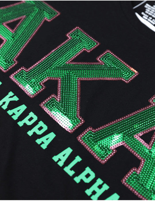 AKA Sequin Front Tee