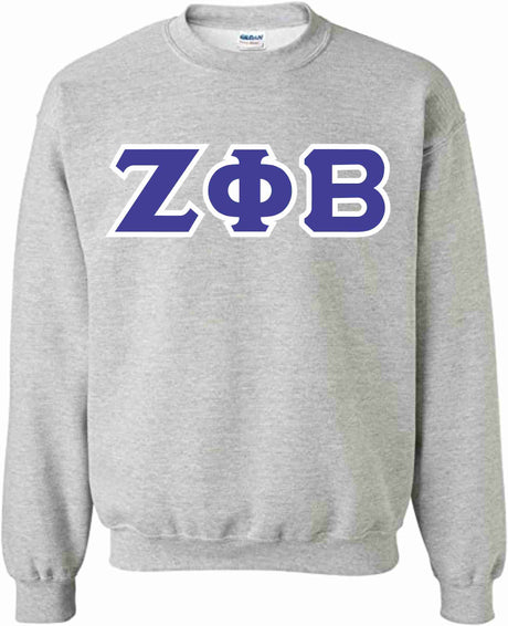 Zeta Basic Applique Crewneck