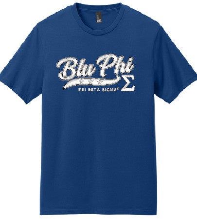 Sigma Blu Phi Applique Tee