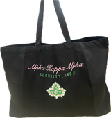 AKA Cotton Canvas Jumbo Tote