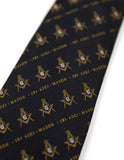 Mason Emblem Neck Tie
