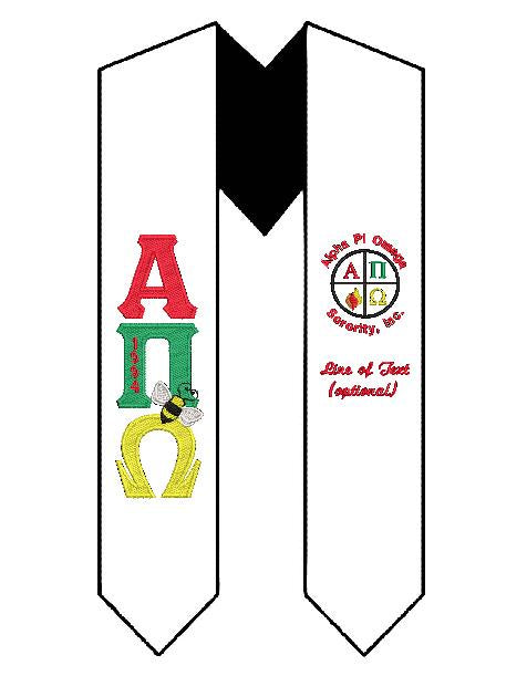 Alpha Pi Omega Stole