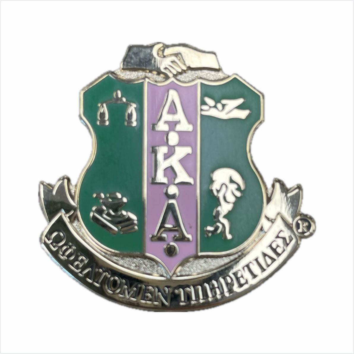 AKA 1.25" Crest Lapel Pin